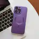 Case O Funda Magsafe Iphone 12 Pro Max (morado Metalizado)