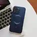 Case O Funda Magsafe Iphone 14 Pro Max (azul Navy Metalizado)