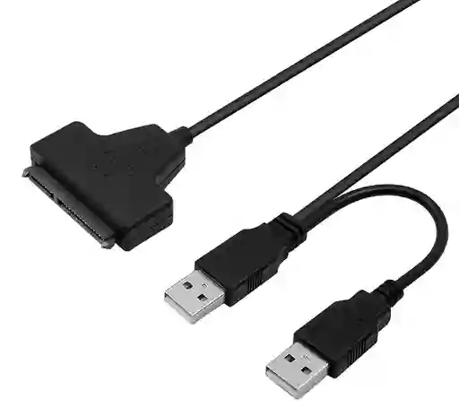 Cable Adaptador Sata A Usb 2.0 Para Discos Duros 2.5 Convertidor
