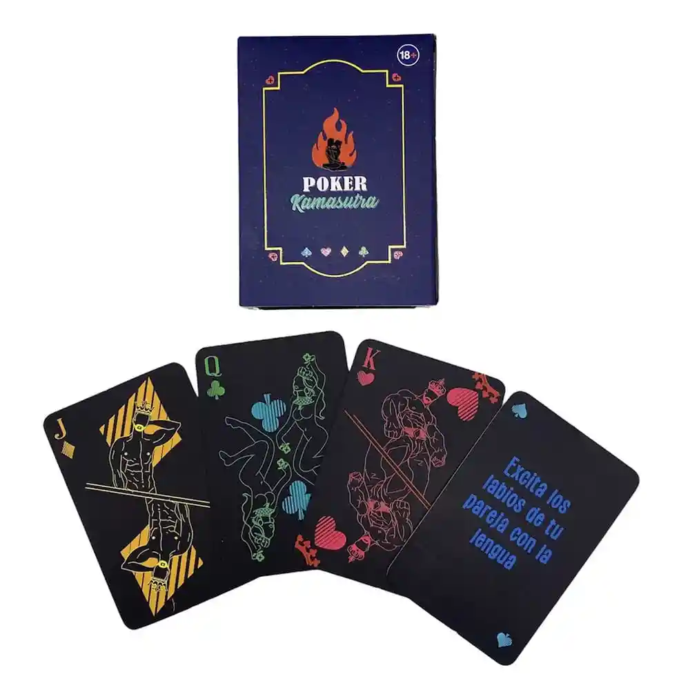 Juego De Cartas Eróticas Poker Kamasutra Erotic Games