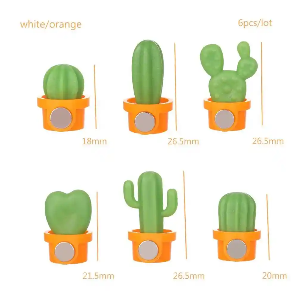 Imanes Para Notas (cactus)