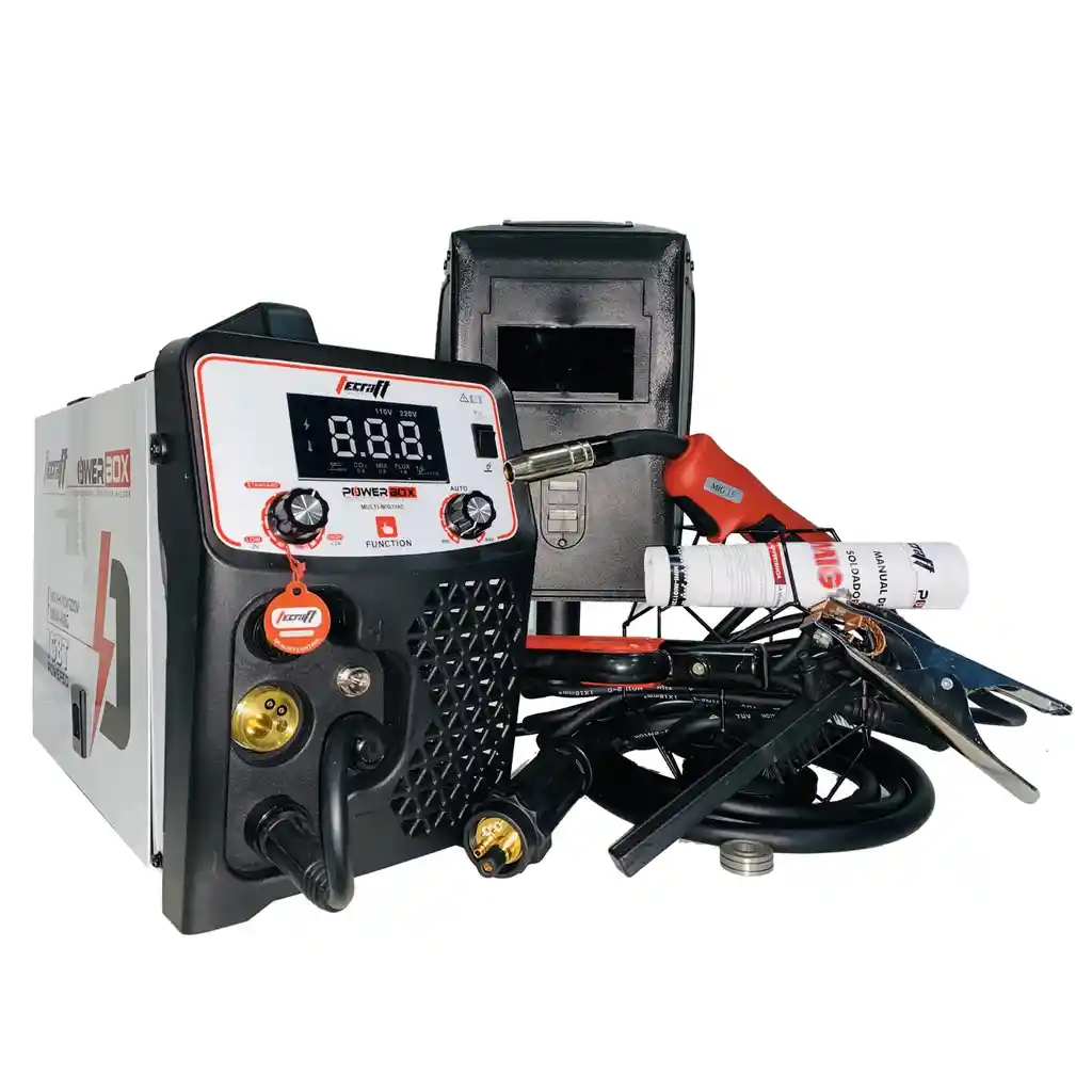 Soldador Inversor Multiproceso Mma/mig/tig Lift 160ah 110v/220v