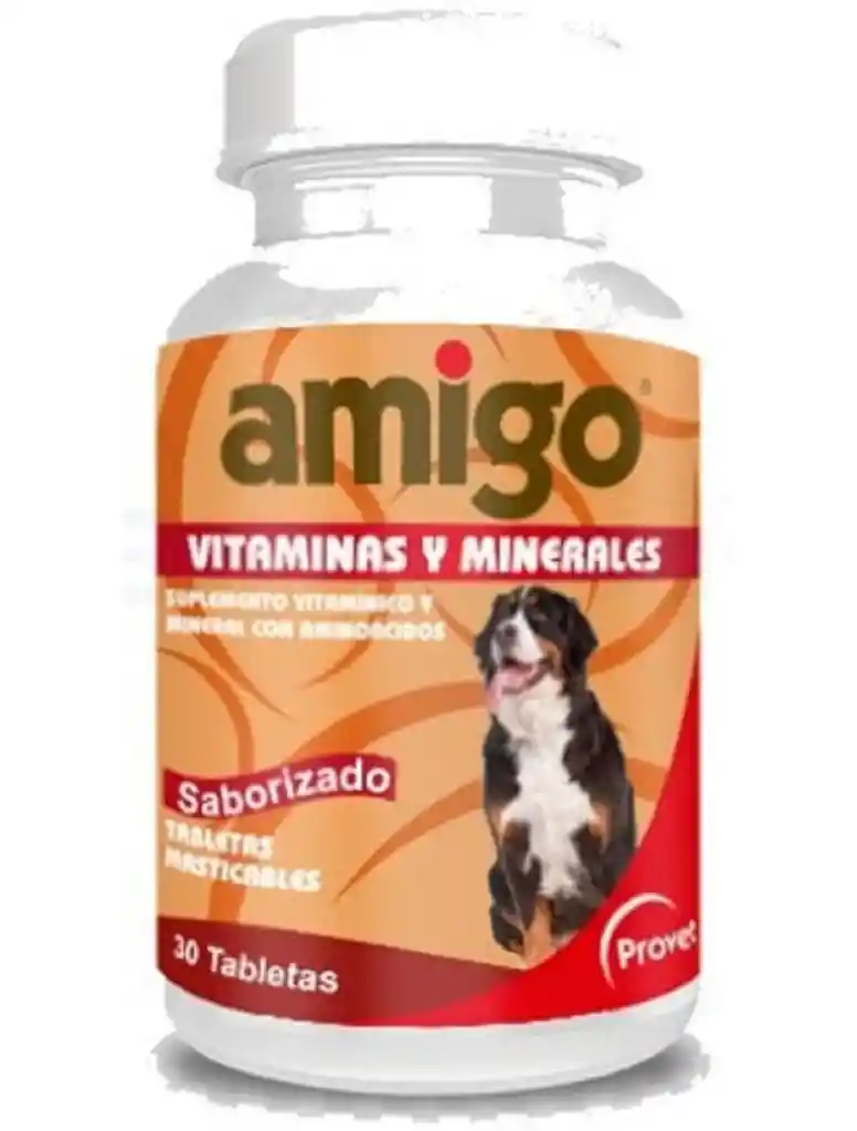 Amigo Vitaminas Y Minerales 60 Tabletas