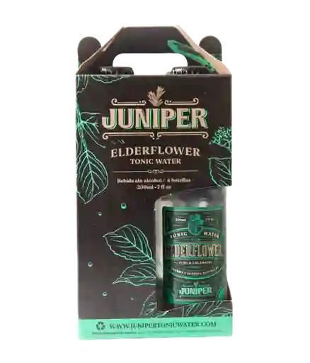 Juniper Elderflower Four Pack