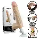 Vibrador Consolador Dildo Realista 19cm Temperatura Y Carga