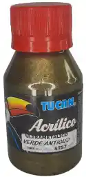 Acrilico Tucan Ultrametalico Verde Antiguo X 60 Ml