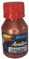 Acrilico Tucan Ultrametalico Cobre X 60 Ml