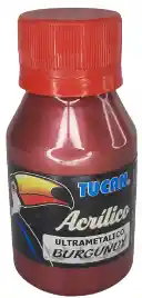 Acrilico Tucan Ultrametalico Burgundy X 60 Ml