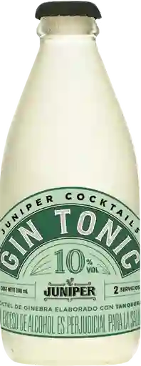 Juniper Cocktail Gin Tonic Caja X 12
