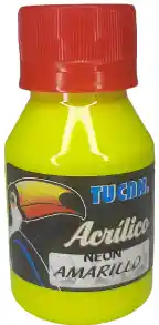 Acrilico Tucan Neon Amarillo X 60 Ml