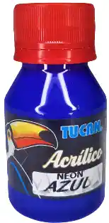 Acrilico Tucan Neon Azul X 60 Ml