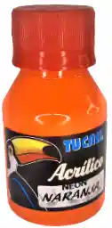 Acrilico Tucan Neon Naranja X 60 Ml