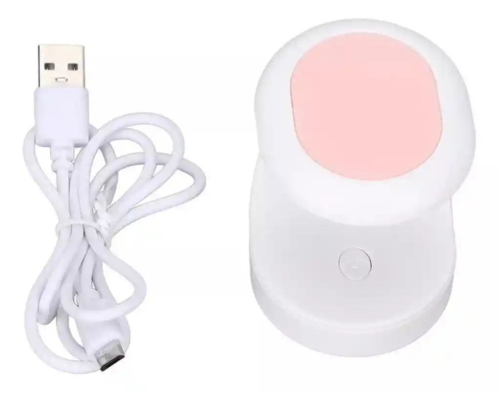 Mini Lámpara De Uñas Una Uña Led Uv 16w Secador De Gel Esmalte