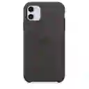 Estuche Iphone 11 Forro Silicona Negro