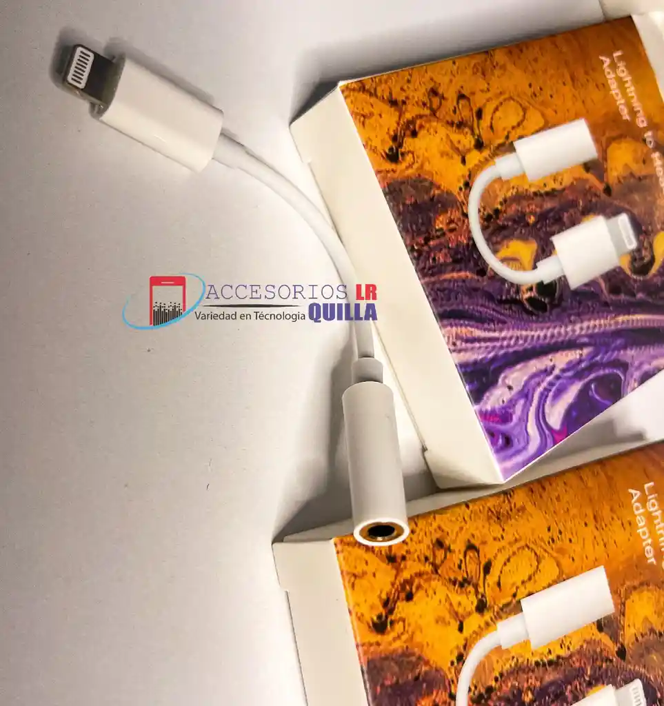 Adaptador Iphone De Lightning A Jack 3.5mm/compatible 100%