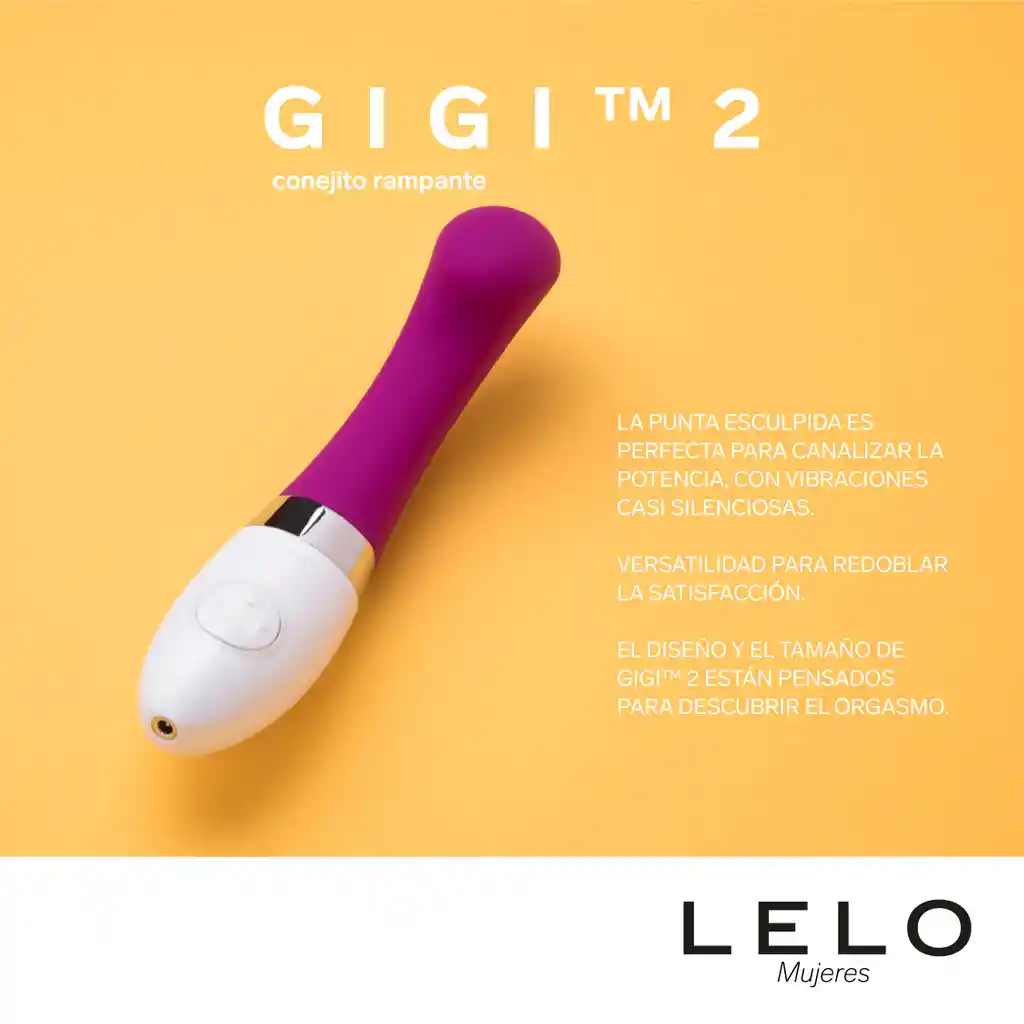 Vibrador Lelo Gigi 2 Morado