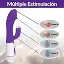 Vibrador Consolador Recargable Doble Estimulación Mute