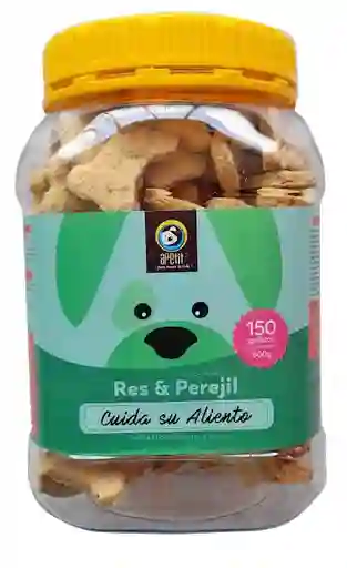 Galletas Naturales Para Perros De Res Y Perejil, Cuida Su Aliento