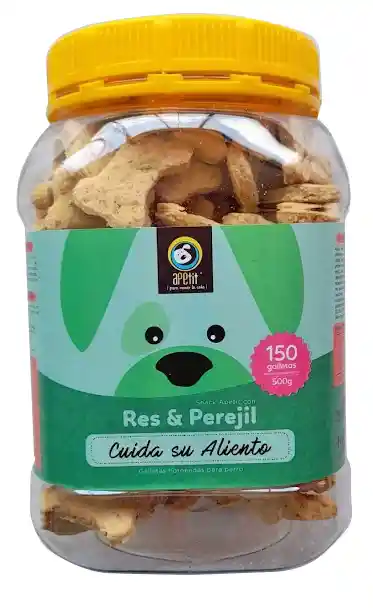 Galletas Naturales Para Perros De Res Y Perejil, Cuida Su Aliento