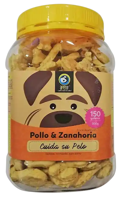 Galletas Naturales Para Perros De Pollo Y Zanahoria, Cuidan U Pelo