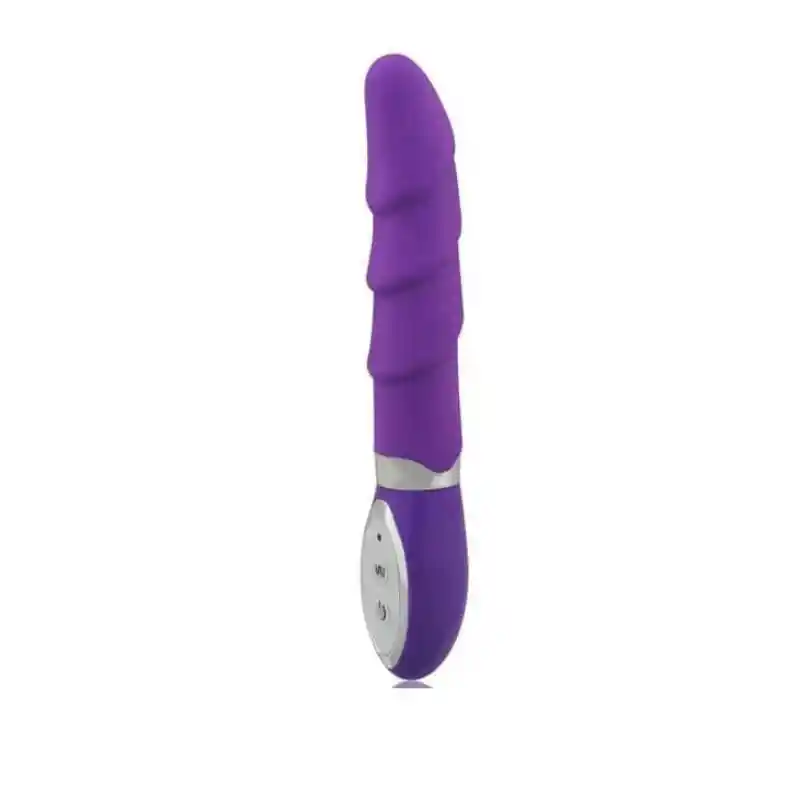 Vibrador Vaginal Con Texturas Selene Morado