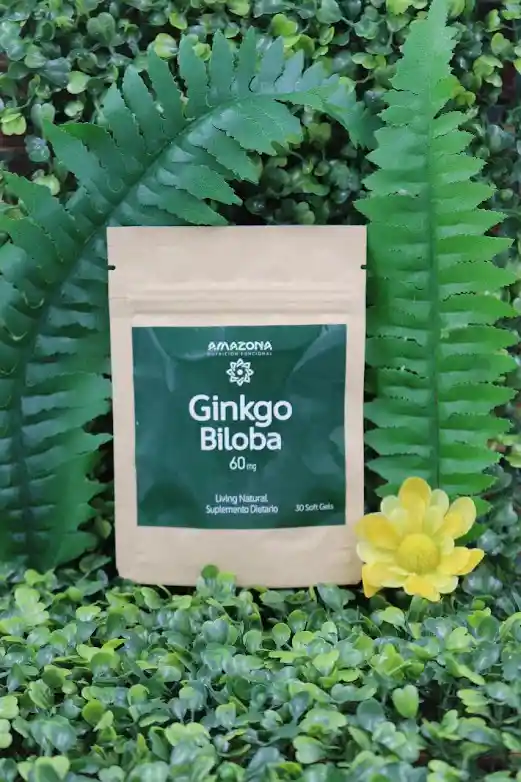 Ginkgo Biloba 60 Mg, Sobre Ecológico De 30 Cápsulas Blandas