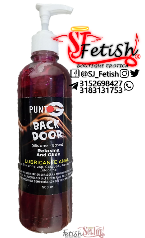 Lubricante Anal Punto G 500ml - Rappi