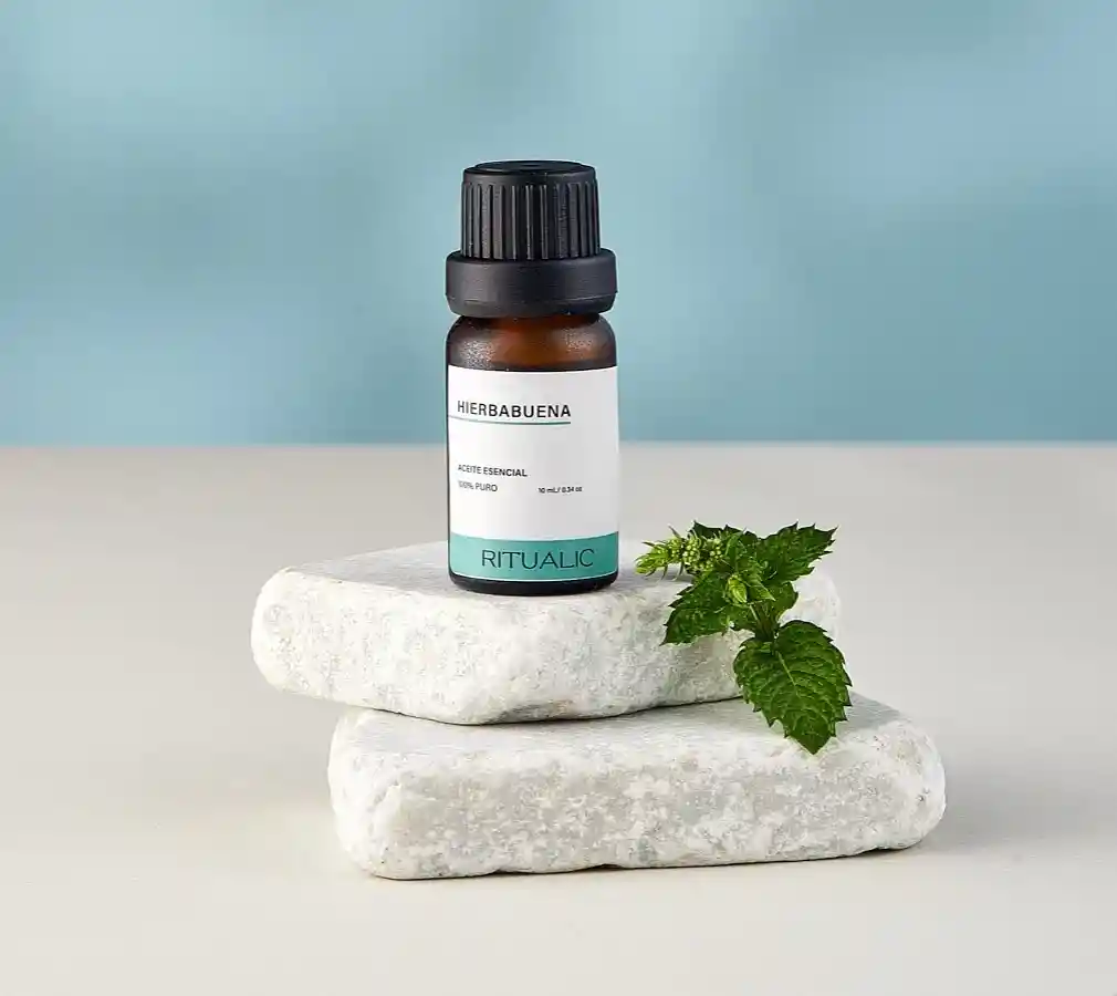 Aceite Esencial Hierbabuena 100% Puro 10 Ml