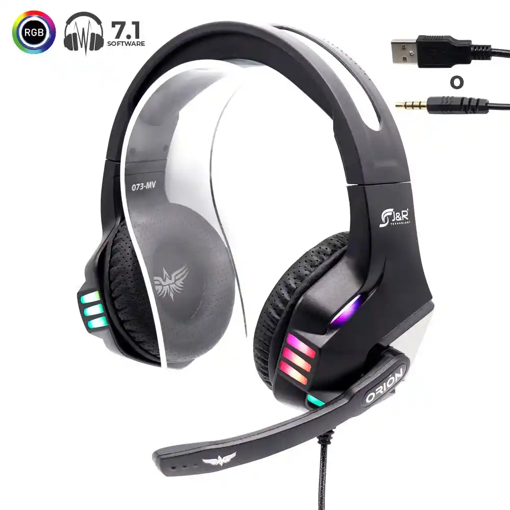 Diadema Audífonos Gamer 7.1 J&r 073-mv Orión