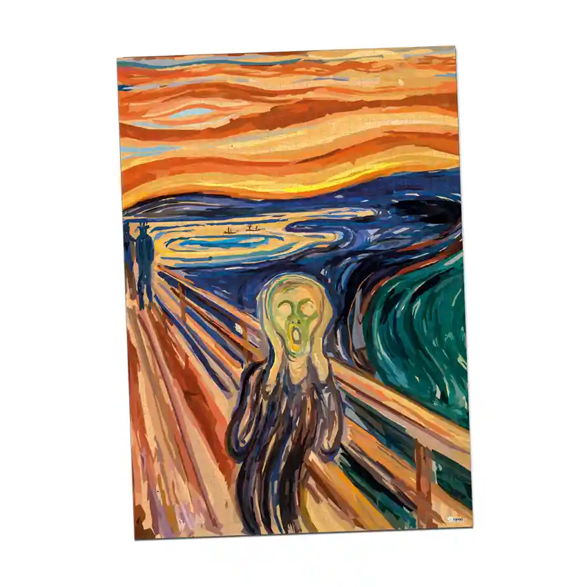 Rompecabezas De 1000 Piezas El Grito Edvard Munch Colección Obras De Arte