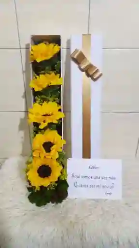 Estuche Girasoles Love