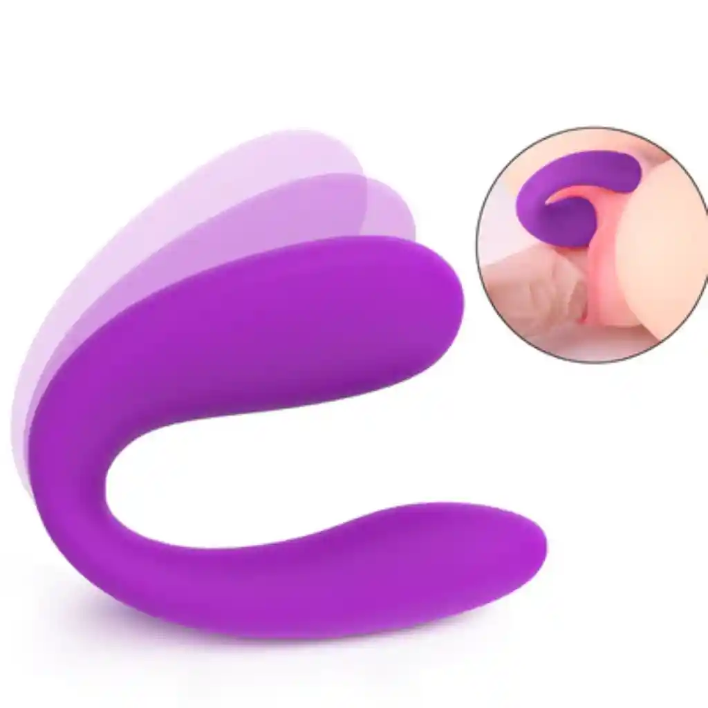 Vibrador Doble Estimulación Vebe Purple