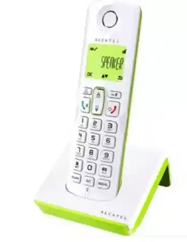 Teléfono Inalámbrico Con Identificador Y Altavoz Alcatel Ref.s250