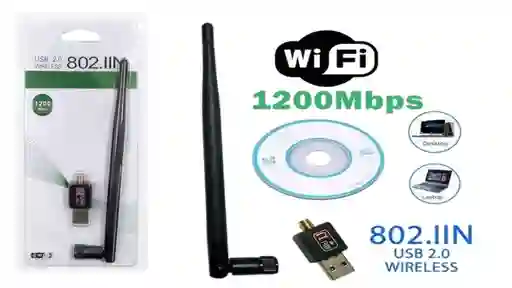 Antena Wifi 1200mbps Para Pc O Portatil