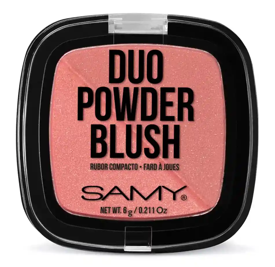 Samy Rubor Powder Duo 06 Rosa Ámbar