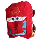 Morral Cars Peluche Rayo Mcqueen Maleta Niños Escolar