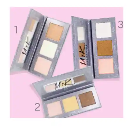 Paleta Kit Iluminadores Bright Pearl Myk X3 Original