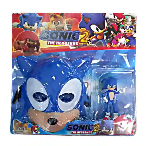 Máscara Sonic La Película Más Una Figura Sonic Boom Juguete