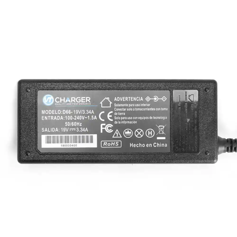 De02 Cargador Dell 19.5v 3.34a 65w