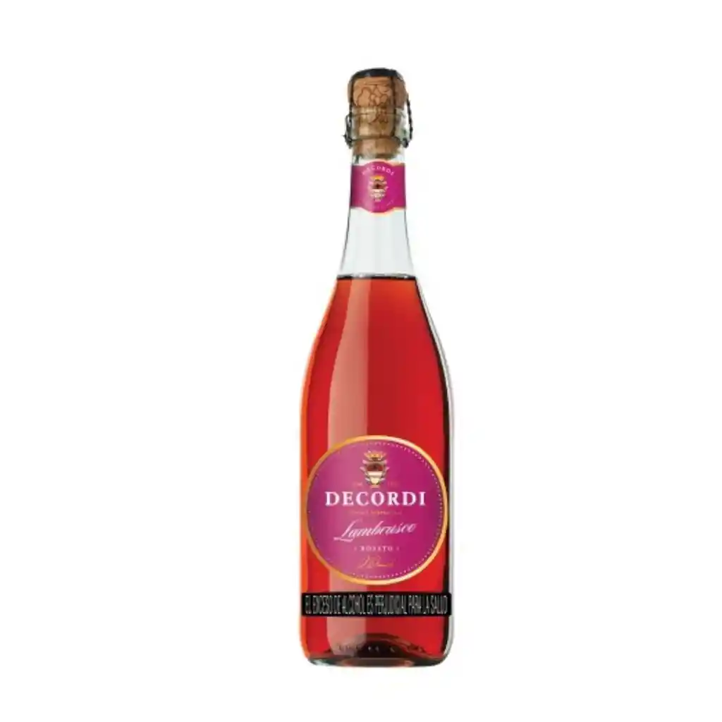 Lambrusco Decordi Rosado 750 Ml