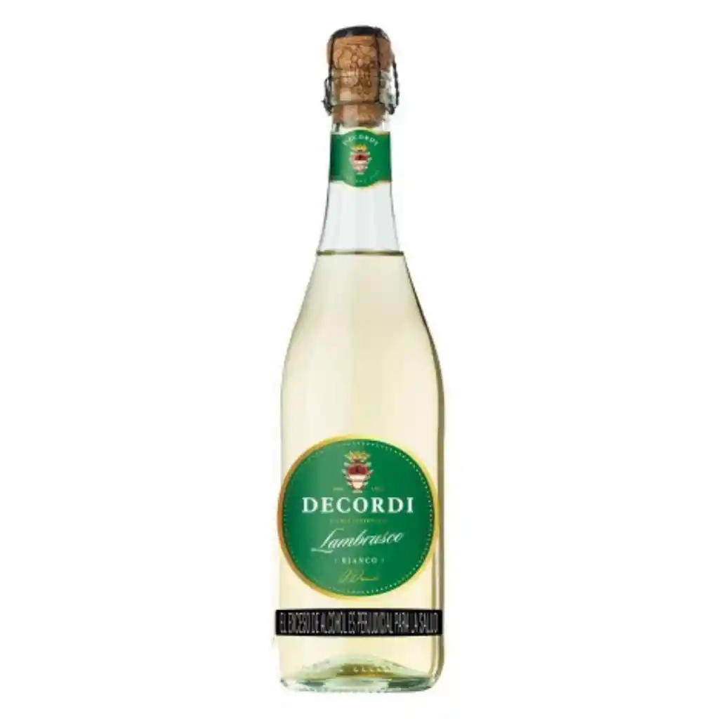 Lambrusco Decordi Blanco 750 Ml