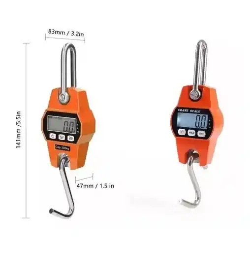 Báscula Digital Portátil Mano Mini Lcd Digital Hasta 300 Kg