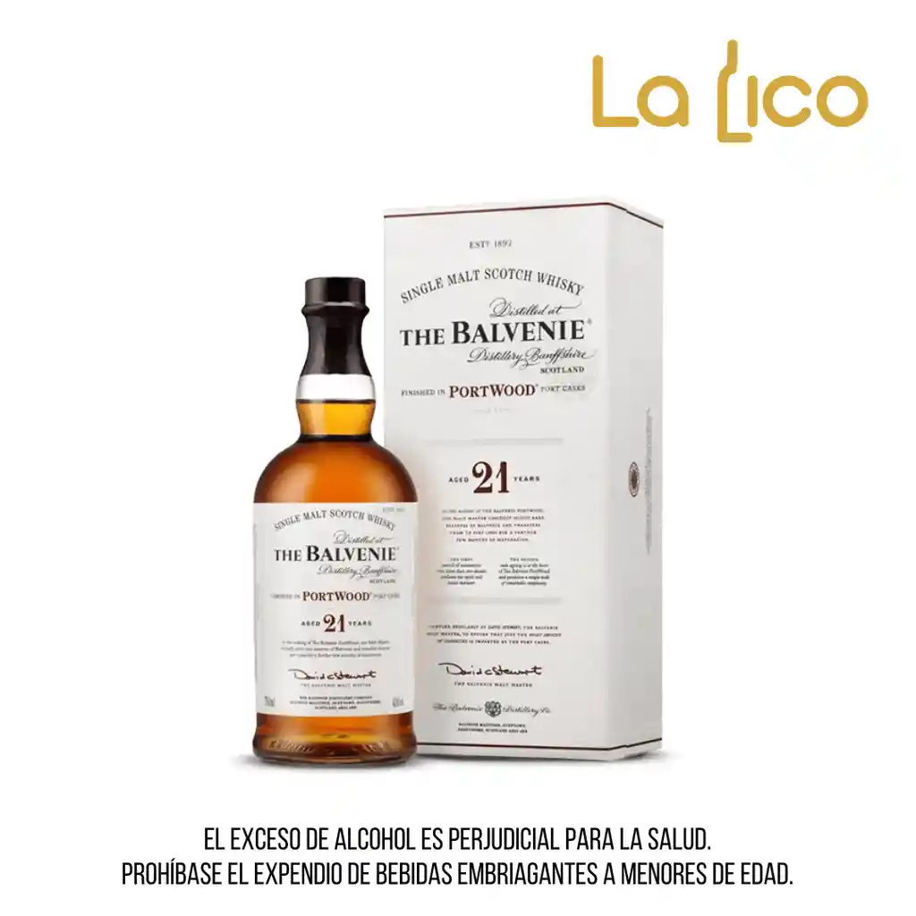 The Balvenie Port Wood 21 Años 750ml