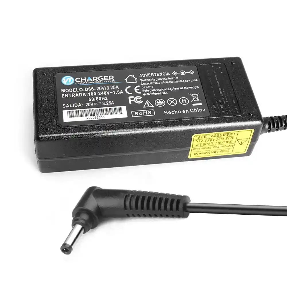 Le05 Cargador Lenovo 20v 3.25a 65w Lenovo Punta Especial