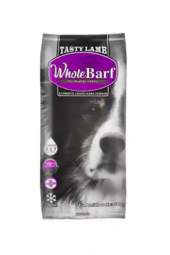 Whole Barf Alimento Crudo Para Perros Sabor Cordero