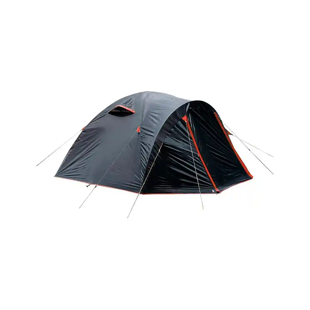 Carpa Coleman Doble Tendido Atacama Tienda De Campaña 6 Personas Negro