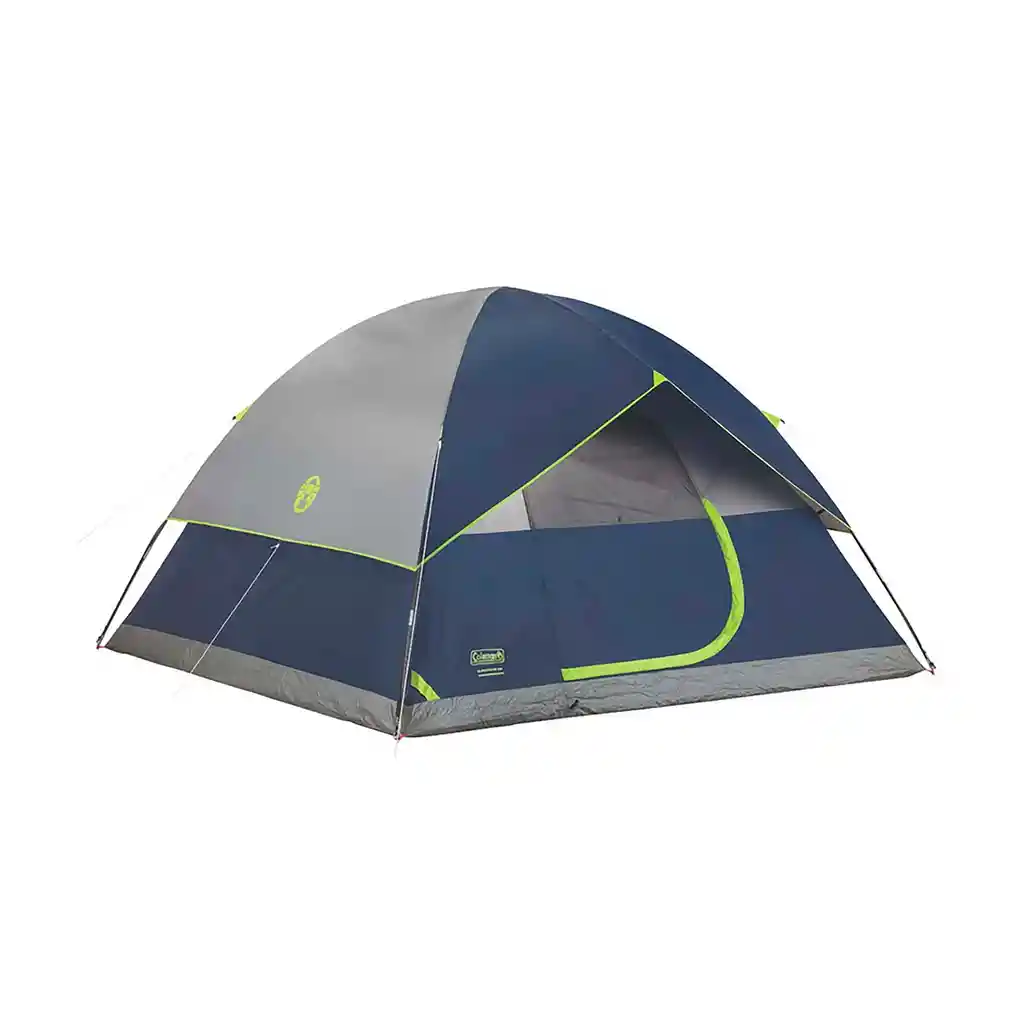 Carpa Coleman Sundome Doble Tendido Tienda De Campaña 6 Personas Azul