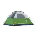 Carpa Coleman Sundome Tienda De Campaña 4 Personas Verde