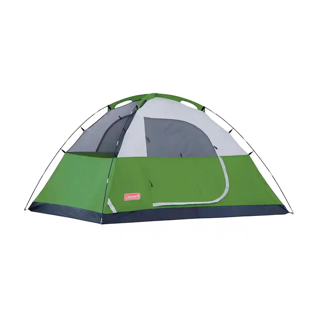 Carpa Coleman Sundome Tienda De Campaña 4 Personas Verde