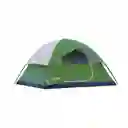 Carpa Coleman Sundome Tienda De Campaña 4 Personas Verde